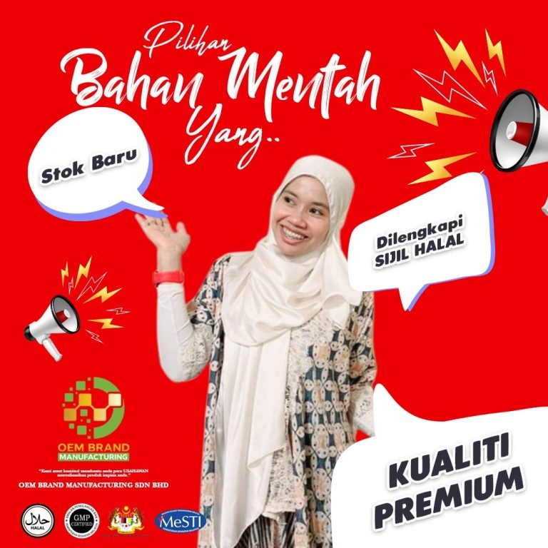 Bahan Mentah OEM Halal Malaysia